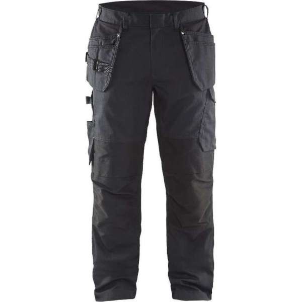 Blaklader Service Werkbroek stretch 1496-1330 - Mannen - Zwart/Geel - 60 Blaklader Service Werkbroek stretch 1496-1330 - Mannen - Zwart/Geel - 60
