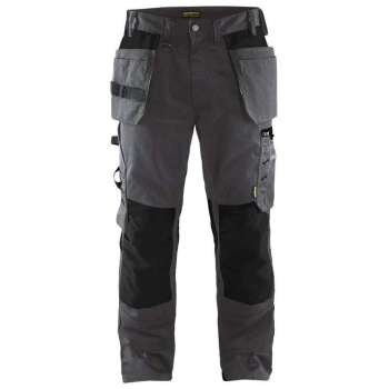 Blaklader BlÕklõder Werkbroek met spijkerzakken donkergrijs/zwart - maat C56