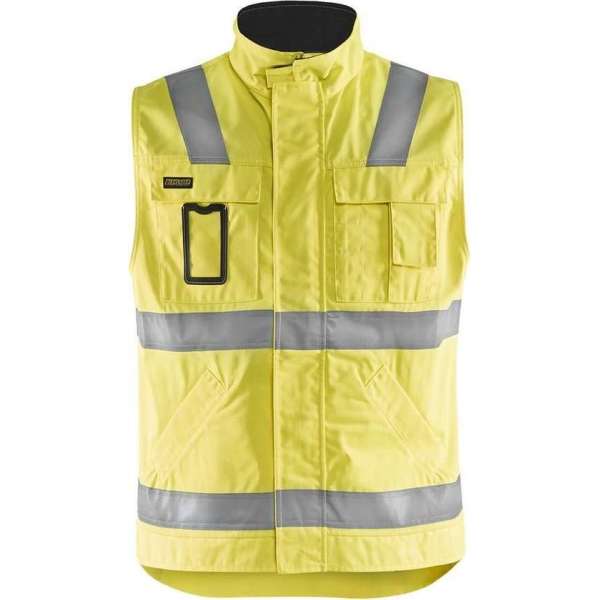 Blaklader Werkvest. Ongevoerd High Vis - High Vis Geel/Marineblauw - M Blaklader Werkvest. Ongevoerd High Vis - High Vis Geel/Marineblauw - M