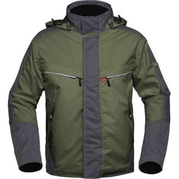 HAVEP Parka - Attitude - 50171 - Bosbouwgroen/Antraciet - maat 3XL