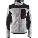 Blaklader Gebreid vest met softshell 4930-2117 - Mannen - Dark Navy/Zwart - M