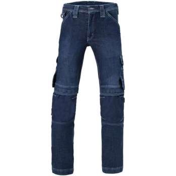 HAVEP herenjeans - Attitude 7442 - met kniezakken - blauw - maat 33-34