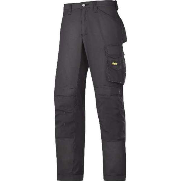 Snickers werkbroek Rip-Stop - 3313-0404 - zwart/zwart - maat 44 Snickers werkbroek Rip-Stop - 3313-0404 - zwart/zwart - maat 44