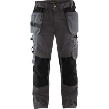 Blaklader Werkbroek met spijkerzakken - Donkergrijs/Zwart - D116