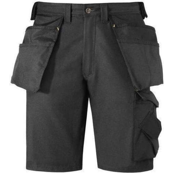 Snickers canvasshort zwart maat 54 kp 3014-0404 Snickers canvasshort zwart maat 54 kp 3014-0404