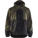 Blåkläder 4854-1977 Garden jas Ongevoerd Army Groen/Zwart maat XXL