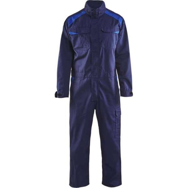 Blåkläder 6054-1800 Overall Industrie Marineblauw/Korenblauw maat 44 Blåkläder 6054-1800 Overall Industrie Marineblauw/Korenblauw maat 44