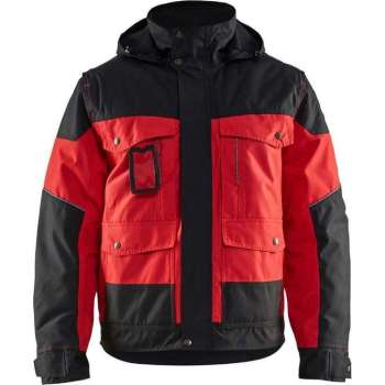 Blaklader Winterjas rood/zwart - maat XXL