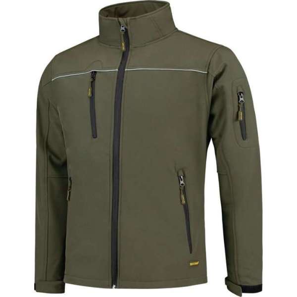Tricorp Softshell Jack 402006 - Mannen - Leger - XL Tricorp Softshell Jack 402006 - Mannen - Leger - XL