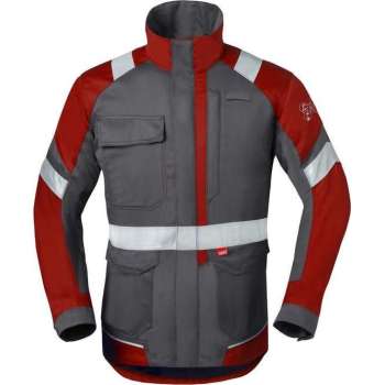 Havep 50285 Korte jas/Vest Charcoal Grijs/Rood maat 56