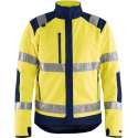 Blåkläder 4888-2524 Fleecejack High Vis Geel/Marineblauw maat XL