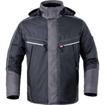 HAVEP 50171 Parka Zwart/charcoal grijs XXXL