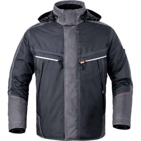 HAVEP 50171 Parka Zwart/charcoal grijs XXXL
