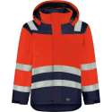 Tricorp Midi Parka High Vis Bicolor 403023 - Mannen - Rood/Ink - S