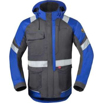 Havep 50188 Parka Charcoal Grijs/Korenblauw maat L