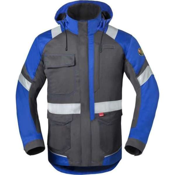 Havep 50188 Parka Charcoal Grijs/Korenblauw maat L