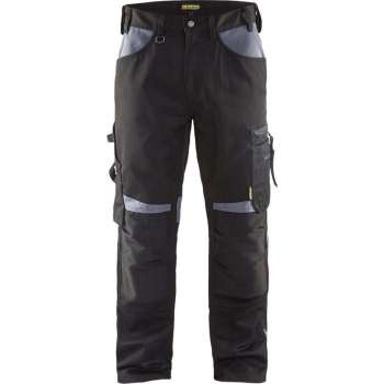 Blaklader Werkbroek 1556 zwart/grijs - maat D112