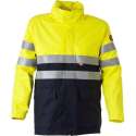 Havep 40001 Parka Marine/Fluo Geel maat M