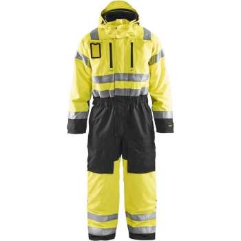 Blåkläder 6763-1977 Winteroverall High Vis Geel/Zwart maat 48