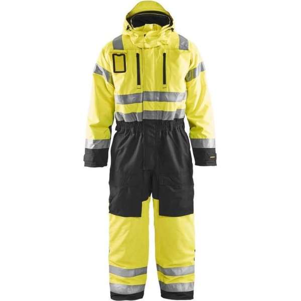 Blåkläder 6763-1977 Winteroverall High Vis Geel/Zwart maat 48