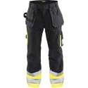 Blaklader Werkbroek High Vis - Zwart/High Vis Geel - C158