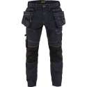 Blaklader Werkbroek denim stretch X1900 - Marineblauw/Zwart - D100