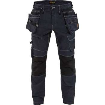 Blaklader Werkbroek denim stretch X1900 - Marineblauw/Zwart - D100