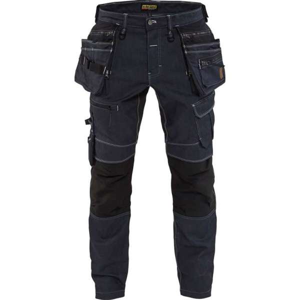 Blaklader Werkbroek denim stretch X1900 - Marineblauw/Zwart - D100 Blaklader Werkbroek denim stretch X1900 - Marineblauw/Zwart - D100