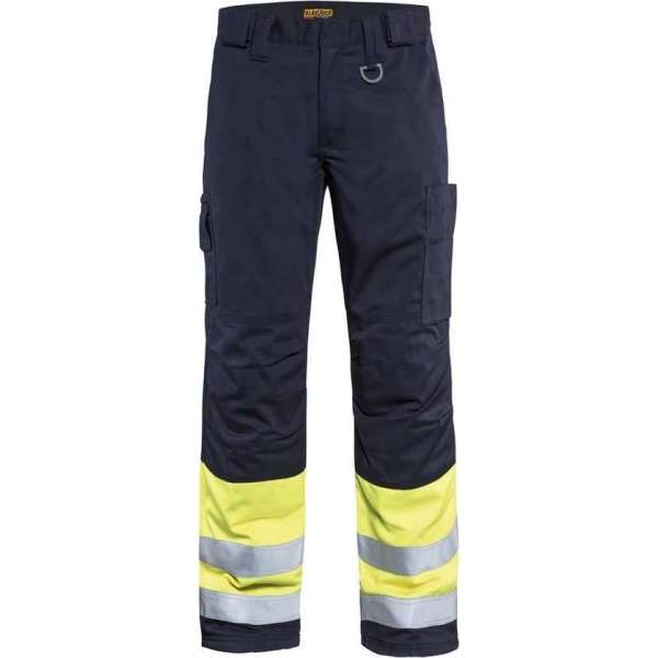 Blåkläder 1869-1514 Multinorm Winterwerkbroek Marineblauw/Geel maat 48 Blåkläder 1869-1514 Multinorm Winterwerkbroek Marineblauw/Geel maat 48