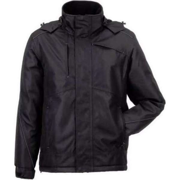 Planam winterparka Norit (6430) - Zwart | Zwart - XXXL Planam winterparka Norit (6430) - Zwart | Zwart - XXXL