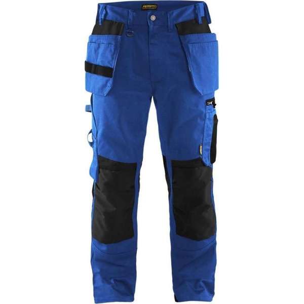 Blaklader Werkbroek met spijkerzakken - Korenblauw/Zwart - C146 Blaklader Werkbroek met spijkerzakken - Korenblauw/Zwart - C146
