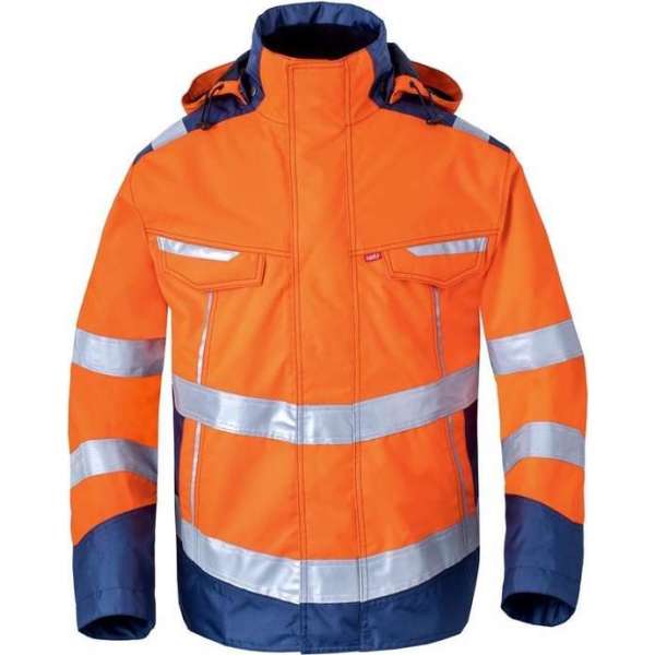 Havep 50217 Parka Fluo Oranje/Marine maat L