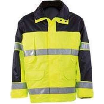 MASCOT veiligheidsjas Savana, EN 471, geel/marine, 100 % polyester maat XL