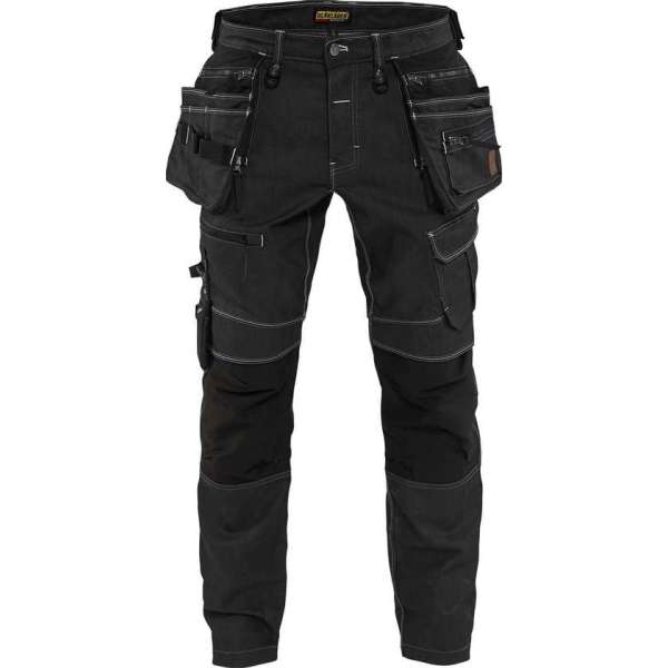 Blaklader BlÕklõder Werkbroek Denim stretch X1900 zwart - maat C52 Blaklader BlÕklõder Werkbroek Denim stretch X1900 zwart - maat C52