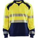 Blaklader Sweatshirt High Vis - High Vis Geel/Marineblauw - XS