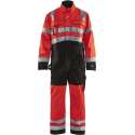 Blåkläder 6373-1804 Overall High Vis Rood/Zwart maat 46