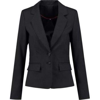 Tricorp Dames colbert - Corporate - 405001 - Zwart-Gestreept - maat 44