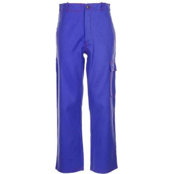 Planam Hittebestendige laswerkbroek 500g/m2 (1733) - Korenblauw - 44 Planam Hittebestendige laswerkbroek 500g/m2 (1733) - Korenblauw - 44