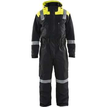 Blåkläder 6786-1977 Shell overall Zwart/Geel maat 50