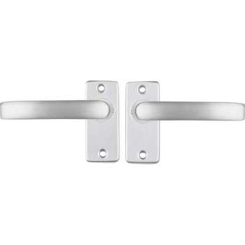 Starx Deurklink Aluminium – Deurbeslag – Deurkruk met Patent – Rozet – Blind – Deurklink Blok