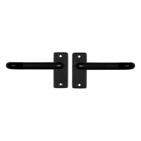 Starx Deurklink Zwart – Deurbeslag – Deurkruk met Patent – Rozet – Blind – Deurklink Coupe Starx Deurklink Zwart – Deurbeslag – Deurkruk met Patent – Rozet – Blind – Deurklink Coupe