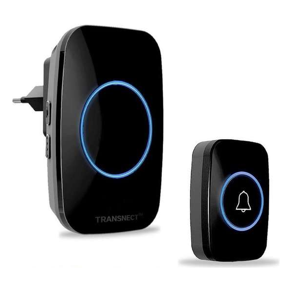 Draadloze Deurbel met 1 Ontvanger - 5 Volume/60 Melodie - IP44 waterdicht - batterij van 5 jaar Draadloze Deurbel met 1 Ontvanger - 5 Volume/60 Melodie - IP44 waterdicht - batterij van 5 jaar