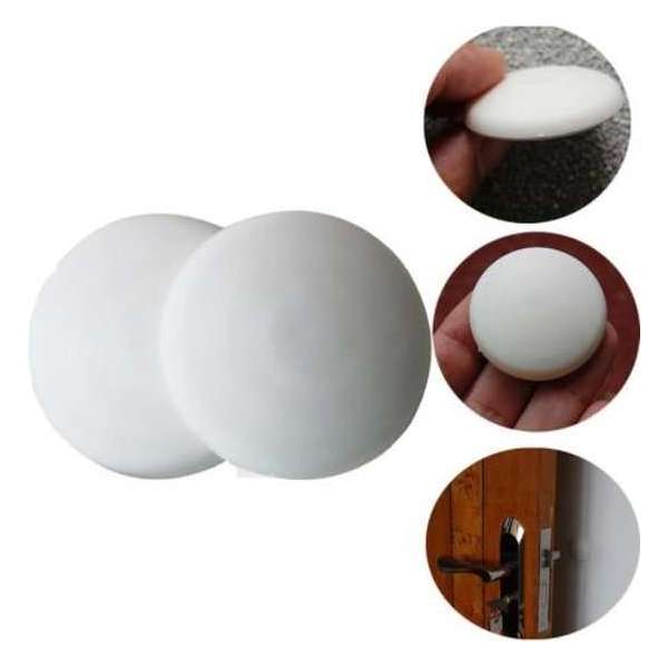 Zelfklevende deurstoppers - 2 Stuks - Wit - Deurbuffer - Deurbescherming - Muurbescherming - Deurstopper Zelfklevende deurstoppers - 2 Stuks - Wit - Deurbuffer - Deurbescherming - Muurbescherming - Deurstopper