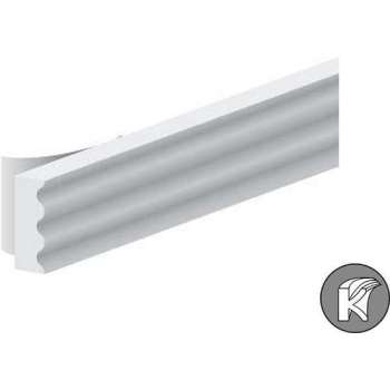 Ellen Zelfklevende Tochtstrip - E-Profiel - 7.5M x 9MM - Wit