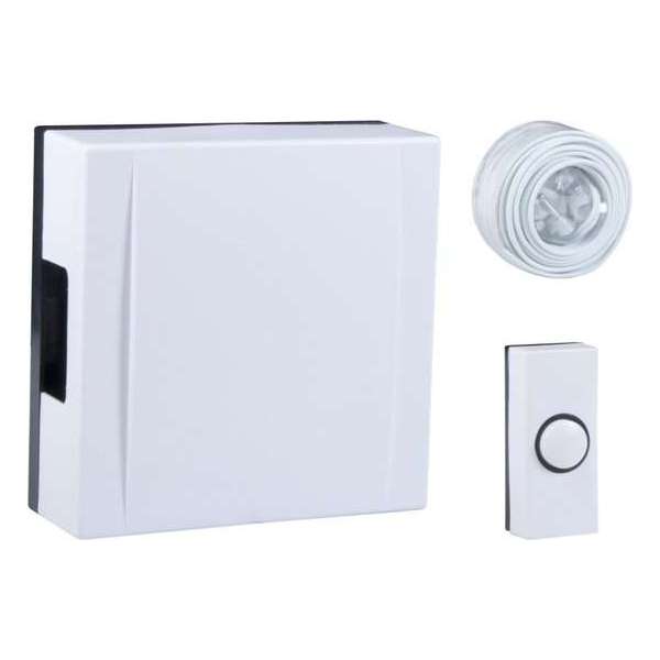 BYRON DEURBELSET BEDRAAD VOOR MUURBEVESTIGING WIT 720 BYRON DEURBELSET BEDRAAD VOOR MUURBEVESTIGING WIT 720