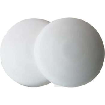 Deurstopper - 2 Stuks - Wit - Deurbescherming