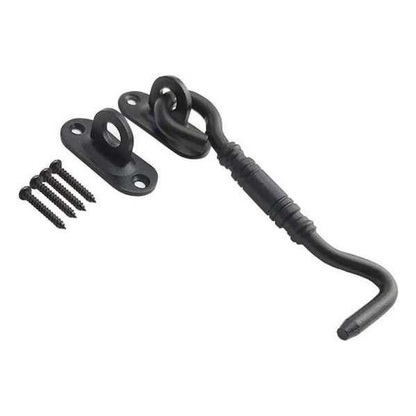 BARNWOODWEB Deurhaak - 15CM - zwart BARNWOODWEB Deurhaak - 15CM - zwart
