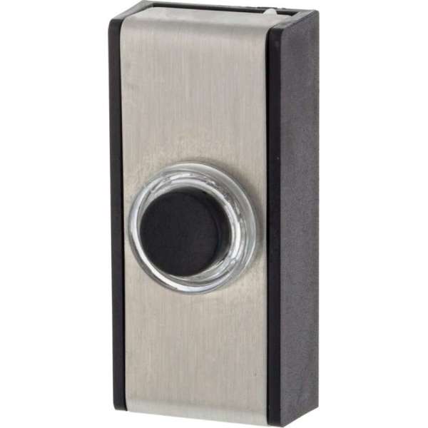 Friedland Honeywell Beldrukker bedraad (D611) | RVS zilver en zwart Friedland Honeywell Beldrukker bedraad (D611) | RVS zilver en zwart
