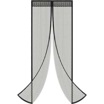 O'DADDY vliegengordijn deur magnetisch -100x230 cm - zwart
