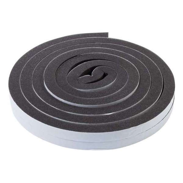 Orange85 Tochtstrip - Zwart Foam - 2 x 6.5 Meter - 17 x 17 mm - Extra Breed - voor Ramen en Deuren Orange85 Tochtstrip - Zwart Foam - 2 x 6.5 Meter - 17 x 17 mm - Extra Breed - voor Ramen en Deuren
